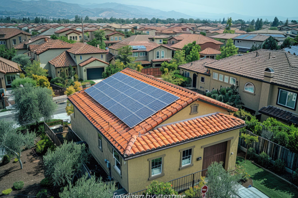 la quantité de panneaux solaires pour alimenter la maison de 200 m²